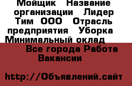 Мойщик › Название организации ­ Лидер Тим, ООО › Отрасль предприятия ­ Уборка › Минимальный оклад ­ 15 300 - Все города Работа » Вакансии   